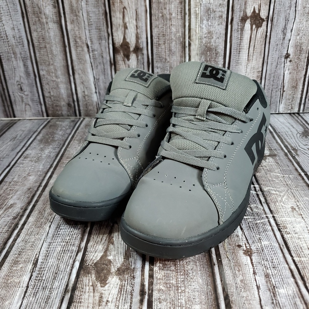 DC Shoes Men's Gaveler Low Skate Shoes Dark Gray ADYS100536 Size 12
